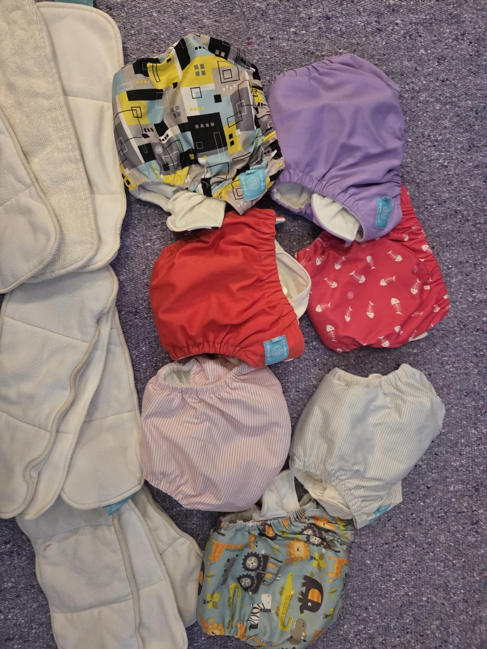 Charlie Banana Resuable Cloth Diaper Covers With Inserts